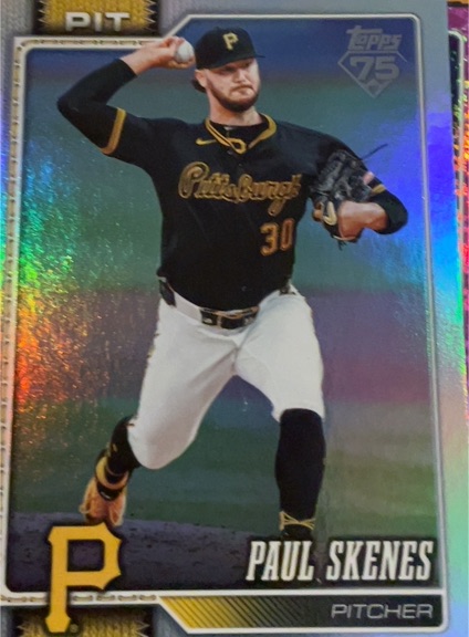 2026 Topps Series 1 #100 Paul Skenes — front