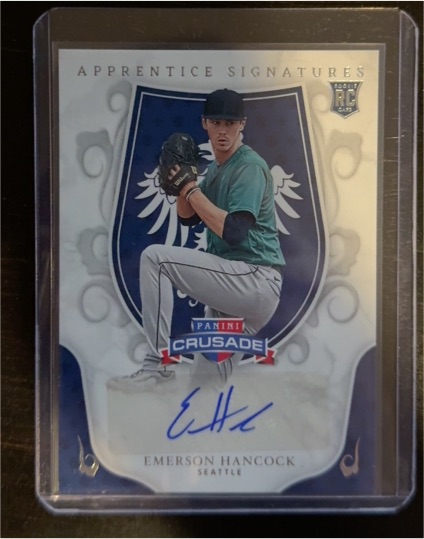2024 Panini Crusade #AS-EHK Emerson Hancock Apprentice Signatures — front