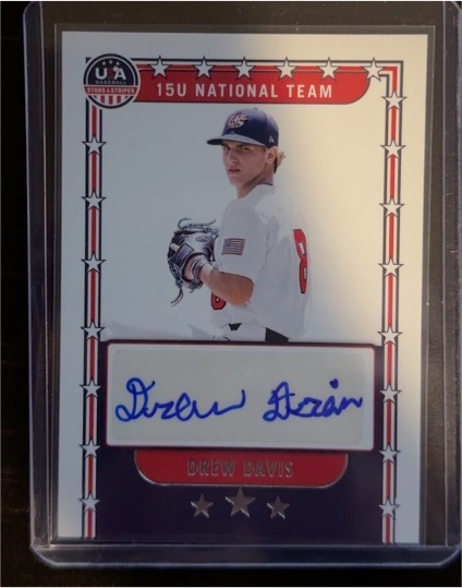 2024 Panini Stars & Stripes #NTS-DD Drew Davis — front