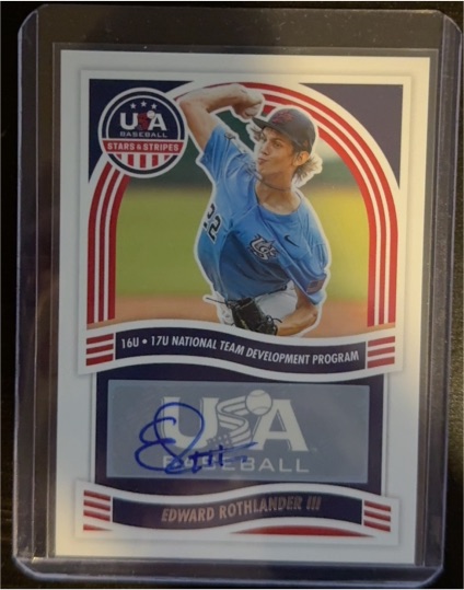 2024 Panini USA Stars & Stripes #NTS-ER Edward Rothlander III — front