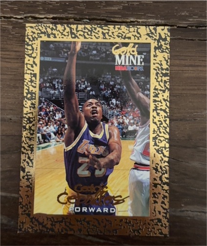 1994-95 NBA Hoops Gold Mine #440 Cedric Ceballos — front