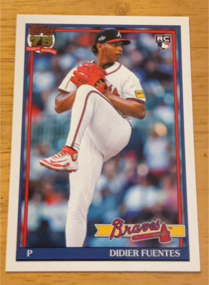 2026 Topps Series 1 #T91-76 Didier Fuentes — front