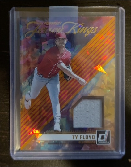 2024 Donruss Prospect Jersey Kings #PJK-TF Ty Floyd — front