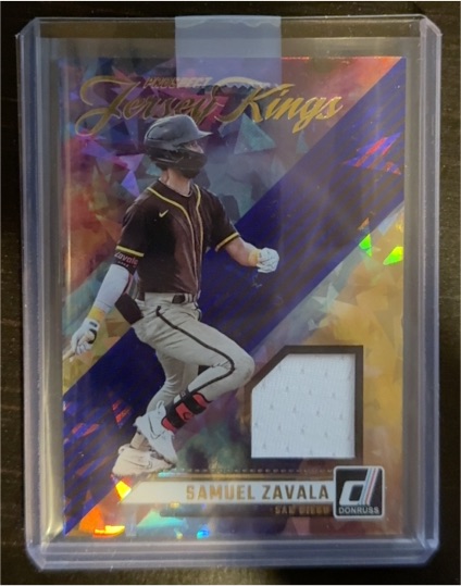 2024 Donruss Prospect Jersey Kings #PJK-SZ Samuel Zavala — front