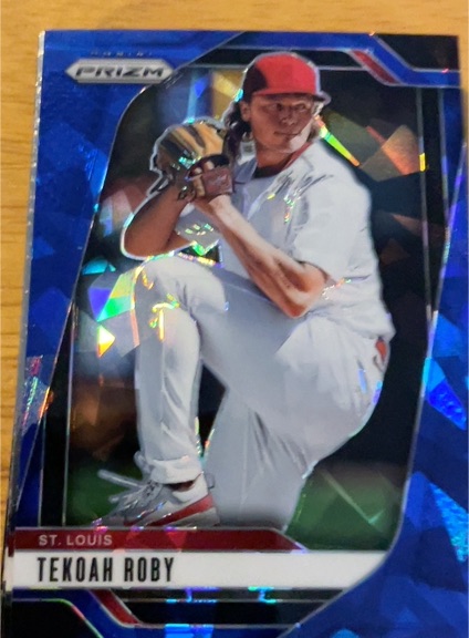 2025 Panini Prizm #143 Tekoah Roby — front