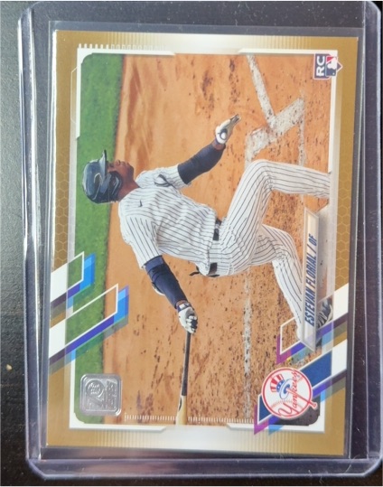2021 Topps Series 2 #406 Estevan Florial — front