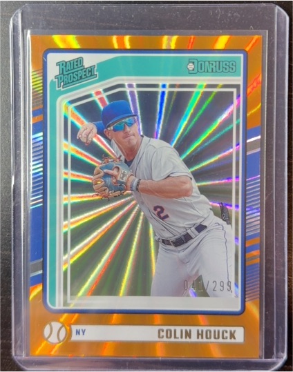 2024 Donruss Rated Prospect #118 Colin Houck — front