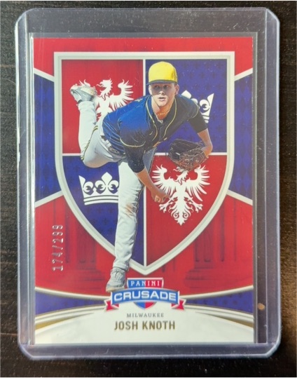 2024 Panini Crusade #18 Josh Knoth — front