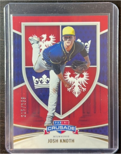 2024 Panini Crusade #18 Josh Knoth — front