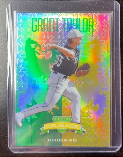 2024 Panini Crusade #7 Grant Taylor — front