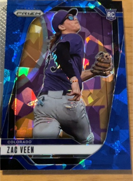 2025 Panini Prizm #228 Zac Veen — front