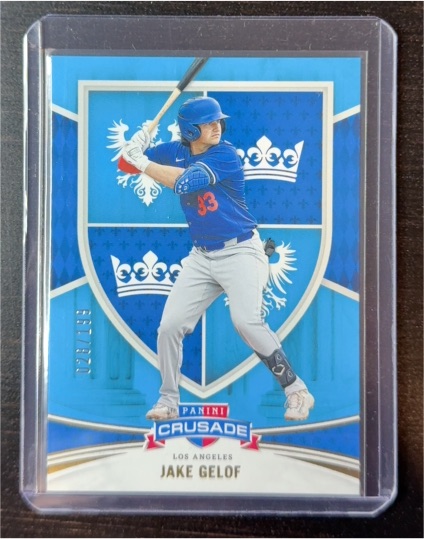 2024 Panini Crusade #114 Jake Gelof — front