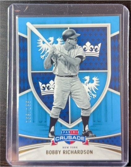 2024 Panini Crusade #15 Bobby Richardson Silver — front