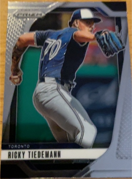 2025 Panini Prizm #163 Ricky Tiedemann — front