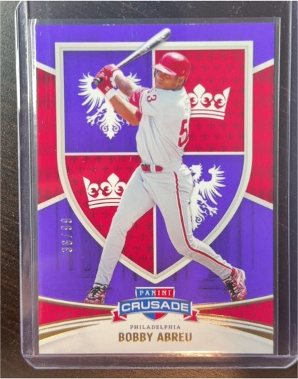 2024 Panini Crusade #65 Bobby Abreu — front