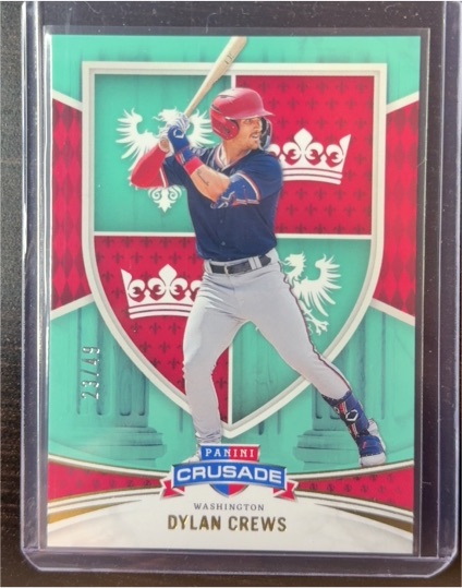2024 Panini Crusade #36 Dylan Crews — front