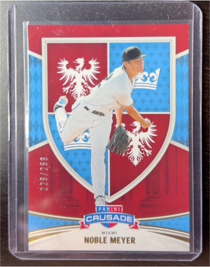 2024 Panini Crusade #136 Noble Meyer — front