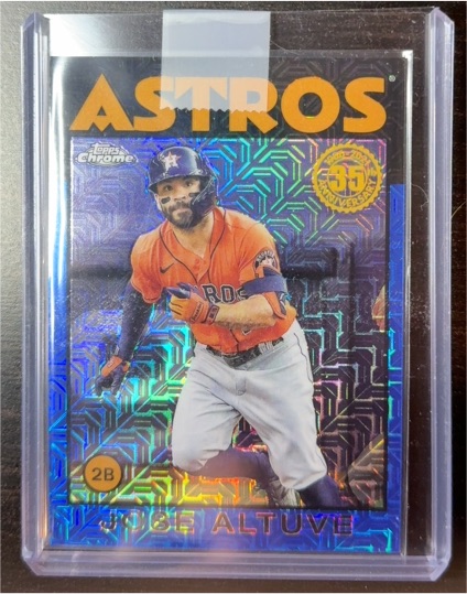 2021 Topps Chrome #86TC-79 Jose Altuve — front