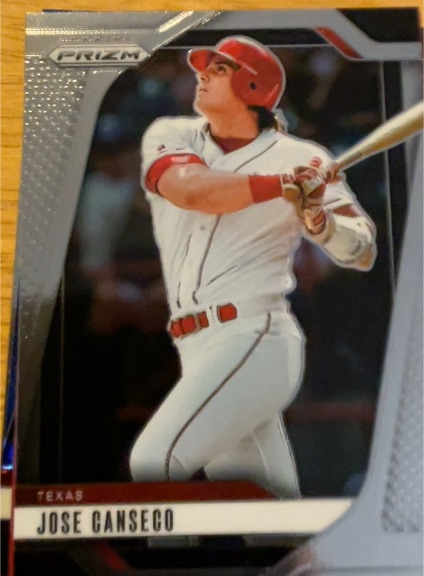 2025 Panini Prizm #147 Jose Canseco — front