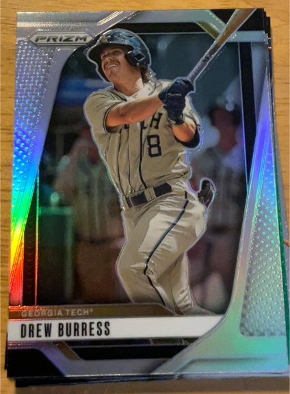 2025 Panini Prizm #103 Drew Burress — front