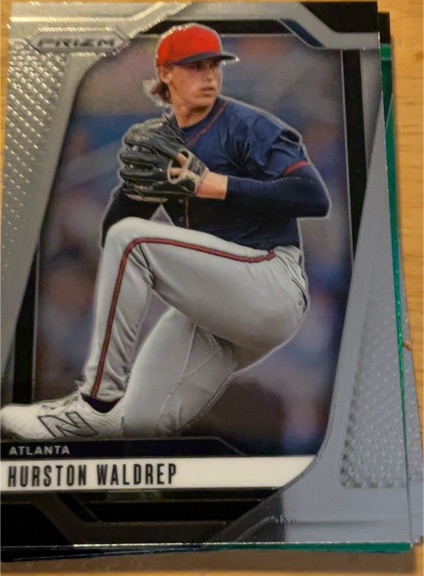 2025 Panini Prizm #296 Hurston Waldrep — front