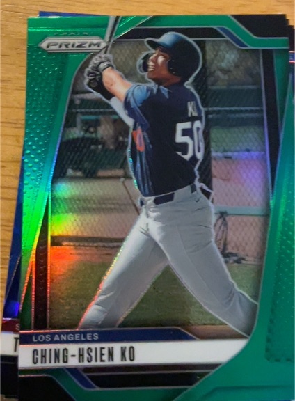 2025 Panini Prizm #149 Ching-Hsien Ko — front