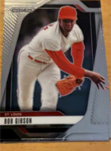 2025 Panini Prizm #239 Bob Gibson — front