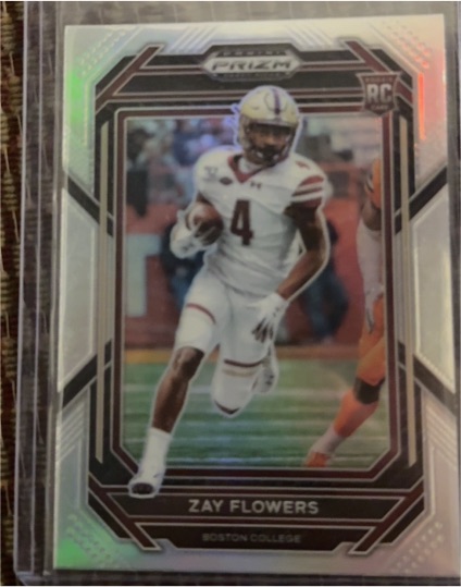 2023 Panini Prizm Draft Picks #143 Zay Flowers — front