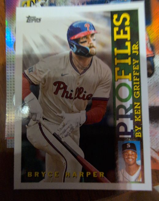 2026 Topps Profiles #TP-19 Bryce Harper — front