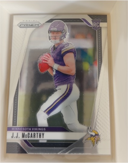 2024 Panini Prizm #400 J.J. McCarthy — front