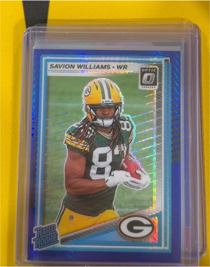 2025 Panini Donruss Optic #221 Savion Williams — front