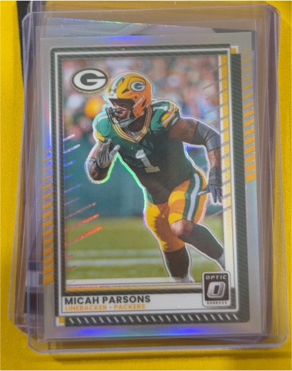 2025 Panini Donruss Optic #85 Micah Parsons — front