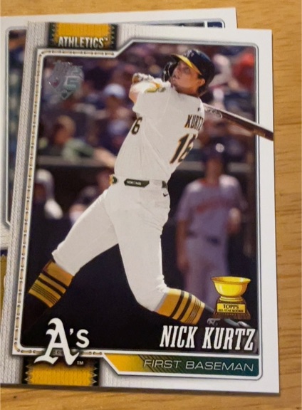 2026 Topps Series 1 #97 Nick Kurtz — front