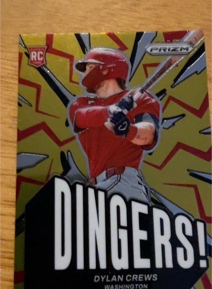 2025 Panini Prizm Dingers! #12 Dylan Crews — front