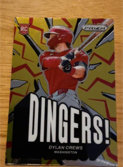 2025 Panini Prizm #12 Dylan Crews Dingers! — front