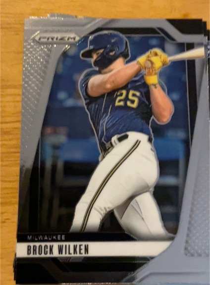 2025 Panini Prizm #105 Brock Wilken — front