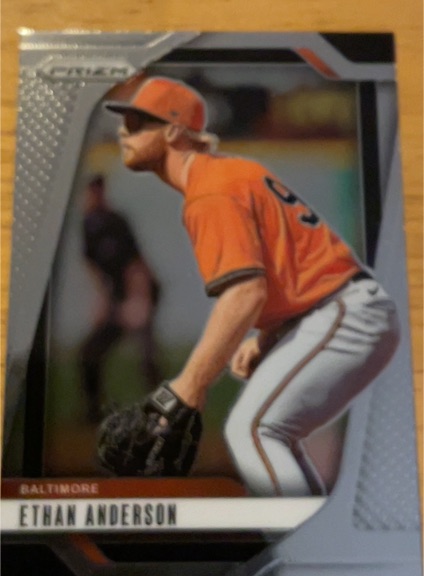 2025 Panini Prizm #65 Ethan Anderson — front