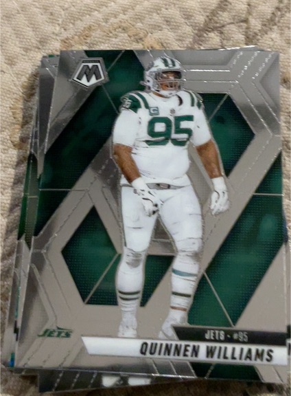 2025 Panini Mosaic #160 Quinnen Williams — front