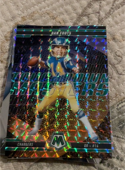 2025 Panini Mosaic #17 Dan Fouts Touchdown Masters — front