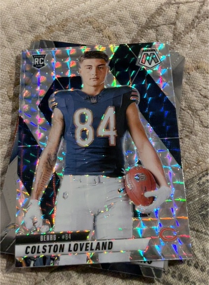 2025 Panini Mosaic #275 Colston Loveland — front