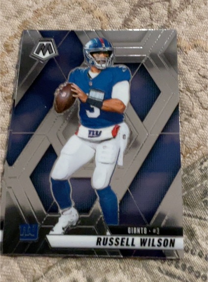 2025 Panini Mosaic #14 Russell Wilson — front