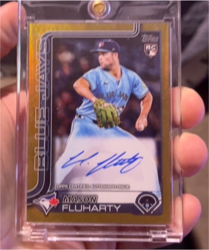 2025 Topps Update #US21 Mason Fluharty — front