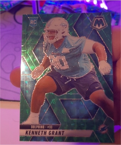 2025 Panini Mosaic #351 Kenneth Grant — front