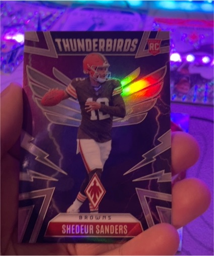 2025 Panini Phoenix - Thunderbirds #13 Shedeur Sanders — front