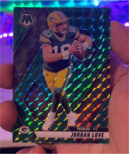 2025 Panini Mosaic #30 Jordan Love — front