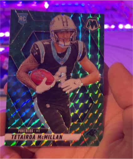 2025 Panini Mosaic #309 Tetairoa McMillan — front