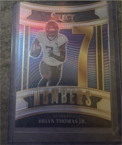 2025 Panini Select #9 Brian Thomas Jr. — front