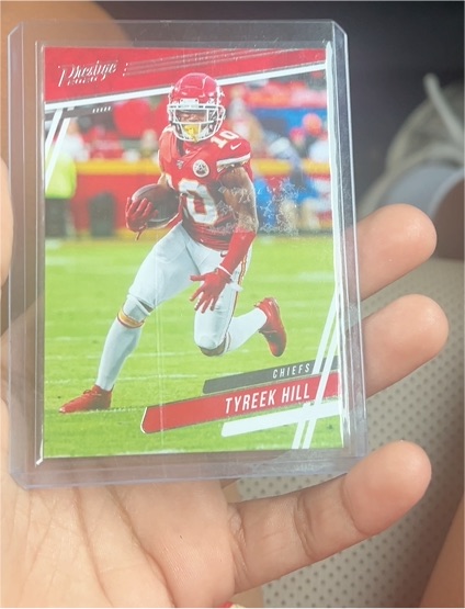 2020 Panini Prestige #61 Tyreek Hill Kansas City Chiefs — front