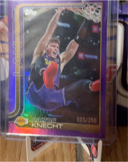 2025-26 Topps #153 Dalton Knecht — front