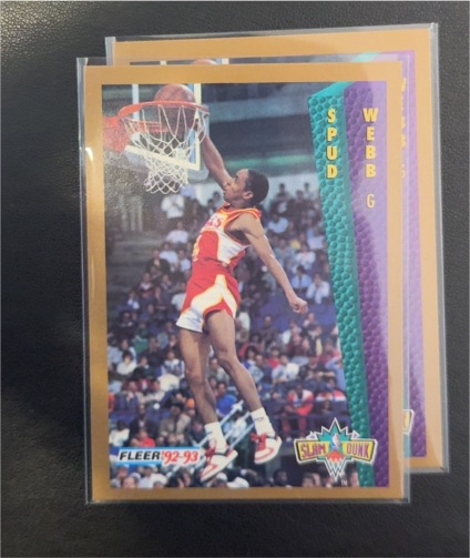 1992-93 Fleer #278 Spud Webb — front